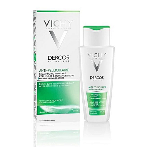VICHY - Dercos - Anti-Pelliculaire Shampooing Traitant Cheveux Secs