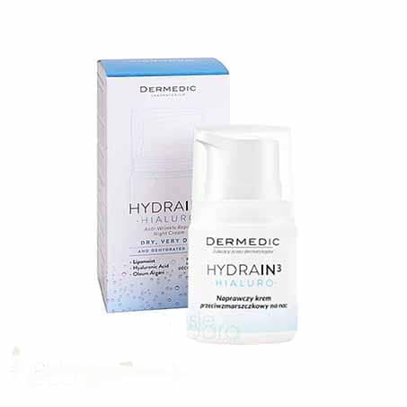 DERMEDIC HYDRAIN 3 Crème de Nuit hydratante Anti-Age