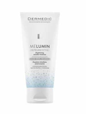 DERMEDIC MELUMIN Emulsion micellaire éclaircissante 200ML pour éclaircir le teint de la peau