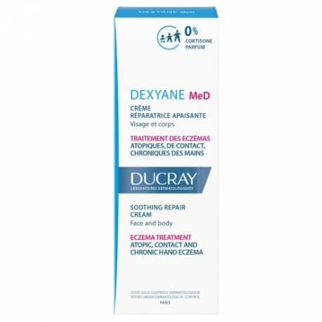 Ducray Dexyane MeD Crème Réparatrice Apaisante 100 ml est un traitement des eczémas atopiques, de contact et chroniques des mains, du visage et du corps.